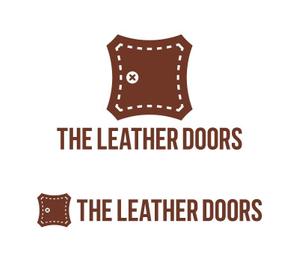 tsujimo (tsujimo)さんのレザーセレクトショップ「THE LEATHER DOORS」のロゴ制作依頼への提案