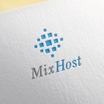 ルビーデザイン (ruby_m)さんのレンタルサーバー「MixHost」のロゴへの提案