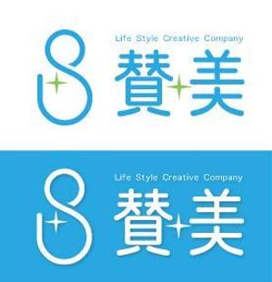 Hiko-KZ Design (hiko-kz)さんの美容と健康に関する会社　「株式会社　賛美」のロゴへの提案