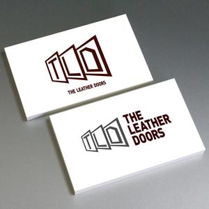 YY_graphics (YY_graphics)さんのレザーセレクトショップ「THE LEATHER DOORS」のロゴ制作依頼への提案