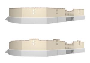 江口　顕 (eguchi-K)さんの戸建て個人住宅の外構リフォーム(生垣をCB積みに変更)のデザインへの提案