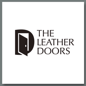 slash (slash_miyamoto)さんのレザーセレクトショップ「THE LEATHER DOORS」のロゴ制作依頼への提案