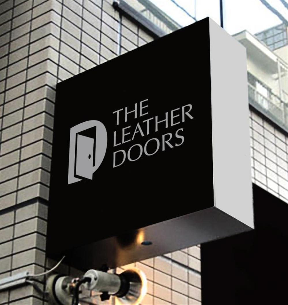 レザーセレクトショップ「THE LEATHER DOORS」のロゴ制作依頼