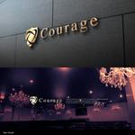 Riku5555 (RIKU5555)さんのパーティーイベント「 COURAGE WINE PARTY」のロゴへの提案