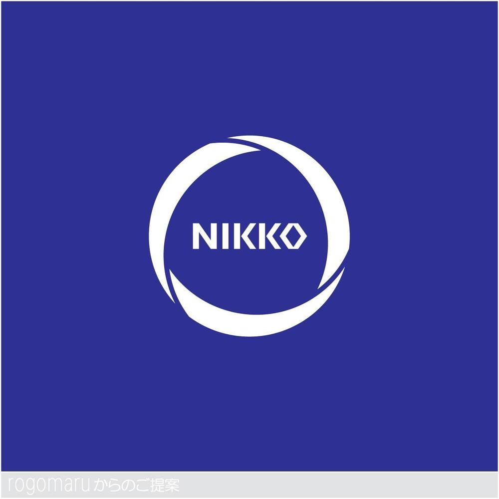 「NIKKO」のロゴ作成