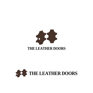 Yolozu (Yolozu)さんのレザーセレクトショップ「THE LEATHER DOORS」のロゴ制作依頼への提案