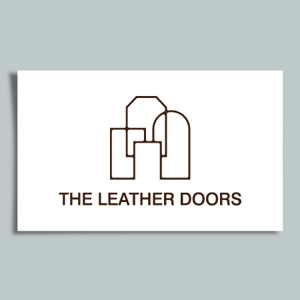 カタチデザイン (katachidesign)さんのレザーセレクトショップ「THE LEATHER DOORS」のロゴ制作依頼への提案