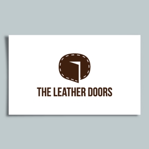 カタチデザイン (katachidesign)さんのレザーセレクトショップ「THE LEATHER DOORS」のロゴ制作依頼への提案