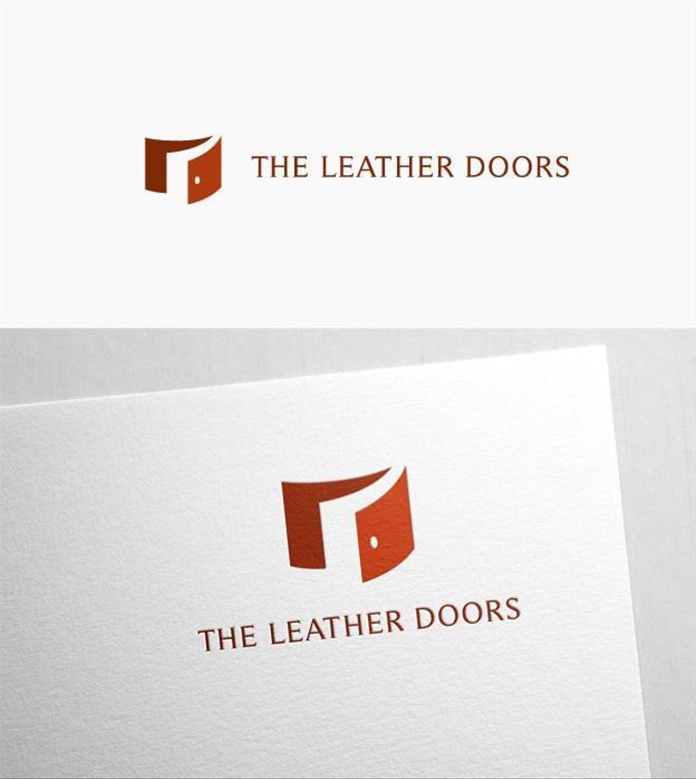 レザーセレクトショップ「THE LEATHER DOORS」のロゴ制作依頼