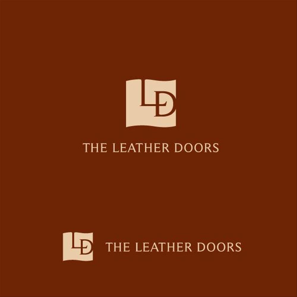 レザーセレクトショップ「THE LEATHER DOORS」のロゴ制作依頼