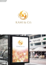 forever (Doing1248)さんの物語を生み出すコンサル会社「株式会社KAMI」のロゴへの提案