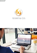 forever (Doing1248)さんの物語を生み出すコンサル会社「株式会社KAMI」のロゴへの提案