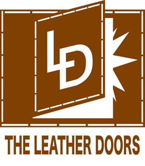 YUYA (koumotoyuya)さんのレザーセレクトショップ「THE LEATHER DOORS」のロゴ制作依頼への提案