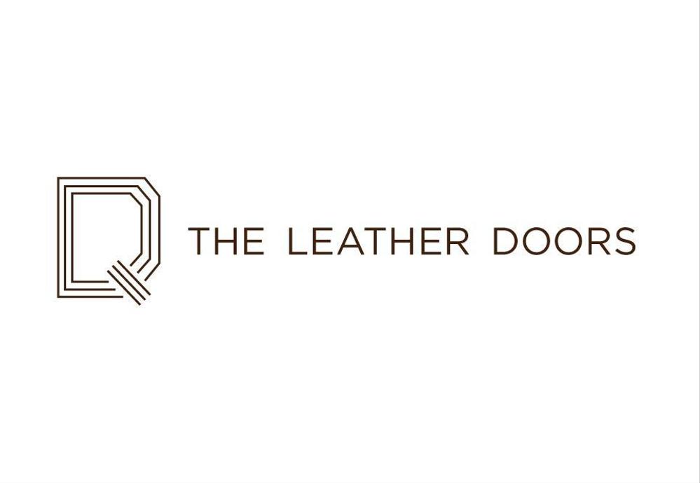 レザーセレクトショップ「THE LEATHER DOORS」のロゴ制作依頼