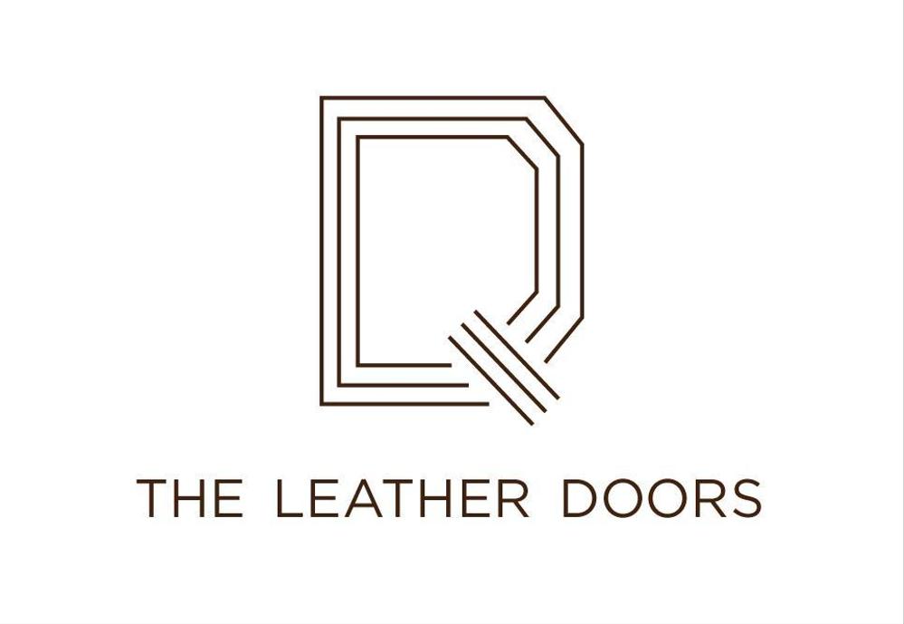 レザーセレクトショップ「THE LEATHER DOORS」のロゴ制作依頼