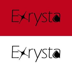 さんの「Exrysta」のロゴ作成への提案