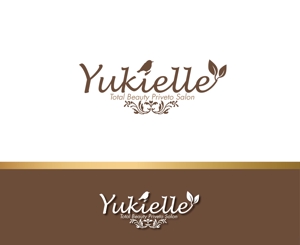 IandO (zen634)さんのプライベートエステサロン「yukielle」のロゴへの提案