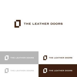 klenny (klenny)さんのレザーセレクトショップ「THE LEATHER DOORS」のロゴ制作依頼への提案