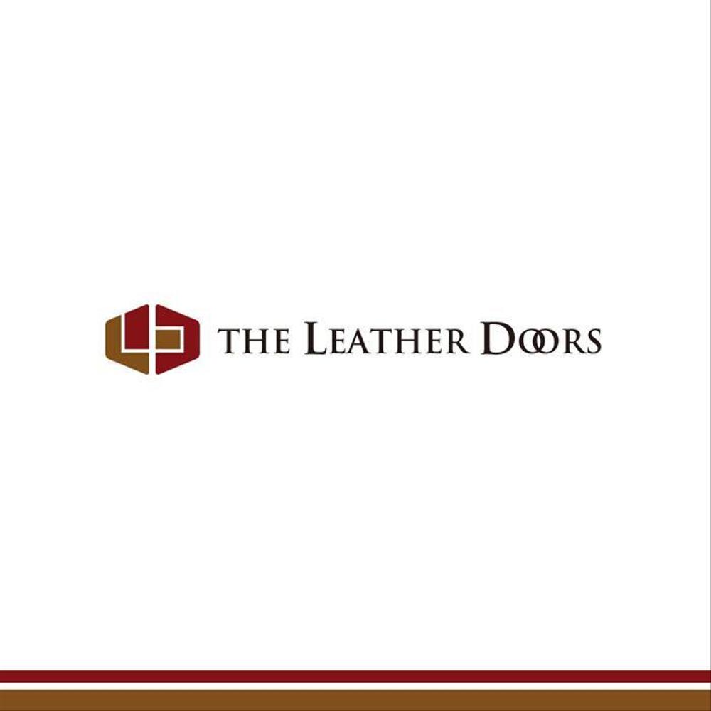 レザーセレクトショップ「THE LEATHER DOORS」のロゴ制作依頼