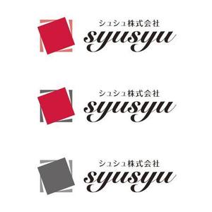 la forme (la_forme)さんのシュシュ株式会社のロゴへの提案