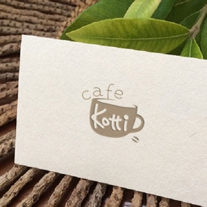 Tomo (ryout)さんの新規オープン「cafe Kotti」のロゴへの提案