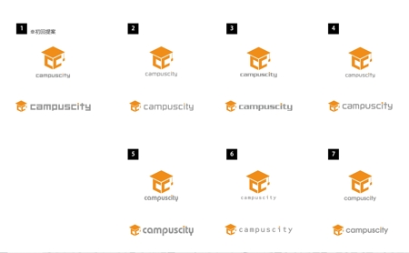 うぐいす (kojimatks)さんの「campuscity」のロゴ作成への提案