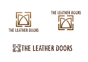 all-e (all-e)さんのレザーセレクトショップ「THE LEATHER DOORS」のロゴ制作依頼への提案