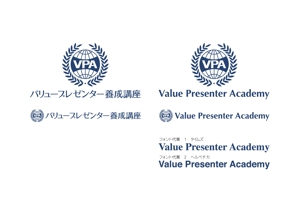 ロゴ研究所 (rogomaru)さんのバリュープレゼンター養成講座（VCP）のロゴ制作依頼への提案