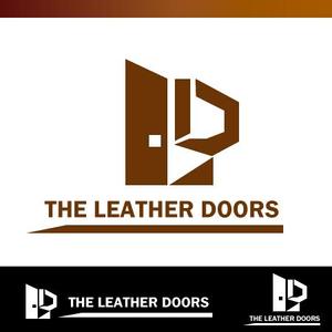 ハートオブマインド (heart_of_mind)さんのレザーセレクトショップ「THE LEATHER DOORS」のロゴ制作依頼への提案