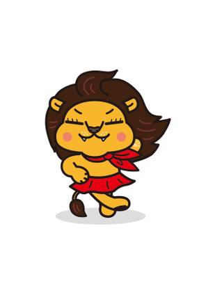 白川志都香 ()さんのライオンのゆるキャラデザインへの提案