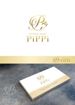 forever (Doing1248)さんのエステサロン　PiPPi の　ロゴ　と　ビジネスカードへの提案