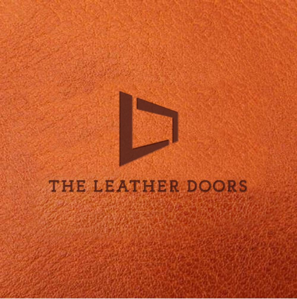 レザーセレクトショップ「THE LEATHER DOORS」のロゴ制作依頼