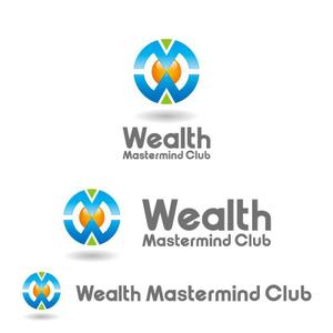 perles de verre (perles_de_verre)さんのワークショップタイトル「Wealth Mastermind Club」 のロゴへの提案