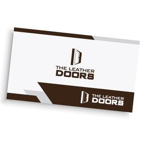 KashManTech (kashman)さんのレザーセレクトショップ「THE LEATHER DOORS」のロゴ制作依頼への提案