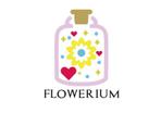 yuki (yvvy0115)さんのインテリア雑貨「flowerium（フラワリウム）」のロゴへの提案