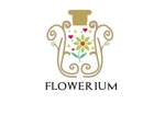 yuki (yvvy0115)さんのインテリア雑貨「flowerium（フラワリウム）」のロゴへの提案