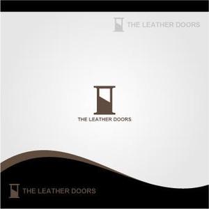 さんのレザーセレクトショップ「THE LEATHER DOORS」のロゴ制作依頼への提案