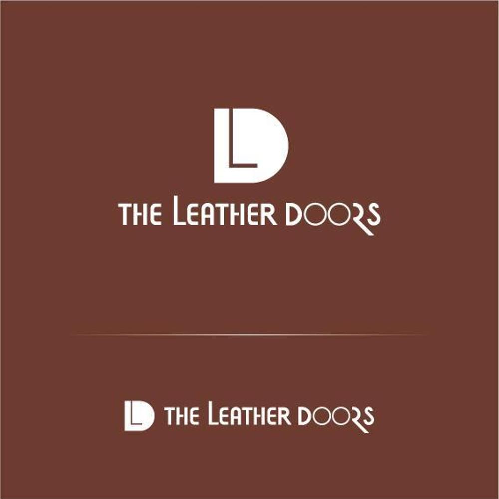 レザーセレクトショップ「THE LEATHER DOORS」のロゴ制作依頼