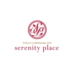 yuko asakawa (y-wachi)さんのアロマ&リンパドレナージュサロン「serenity place」(セレニティプレイス)のロゴへの提案