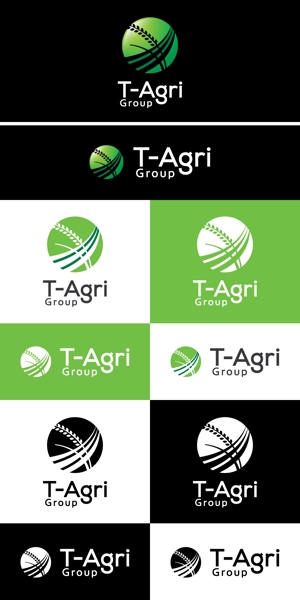 take5-design (take5-design)さんの企業グループの「T-Agri Group」のロゴへの提案