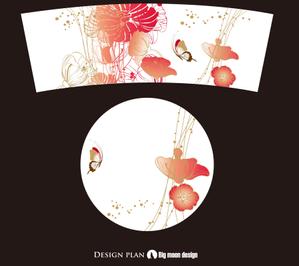 Big moon design (big-moon)さんのカップ＆ソーサーのオリジナルデザイン(カラフルフラワー) への提案