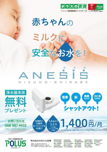 アネシス ANESIS 神々しく 浄水器カートリッジ