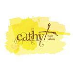 EAST DESIGN (east_mountain)さんの【急募】誰もが気軽に通える伝説の理美容室「cathy」のお洒落で素敵なロゴを募集中♪への提案