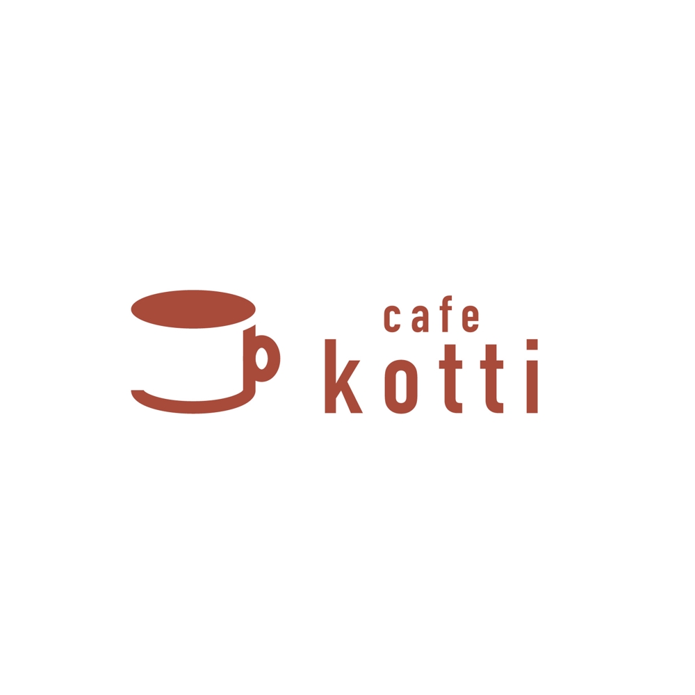 新規オープン「cafe Kotti」のロゴ