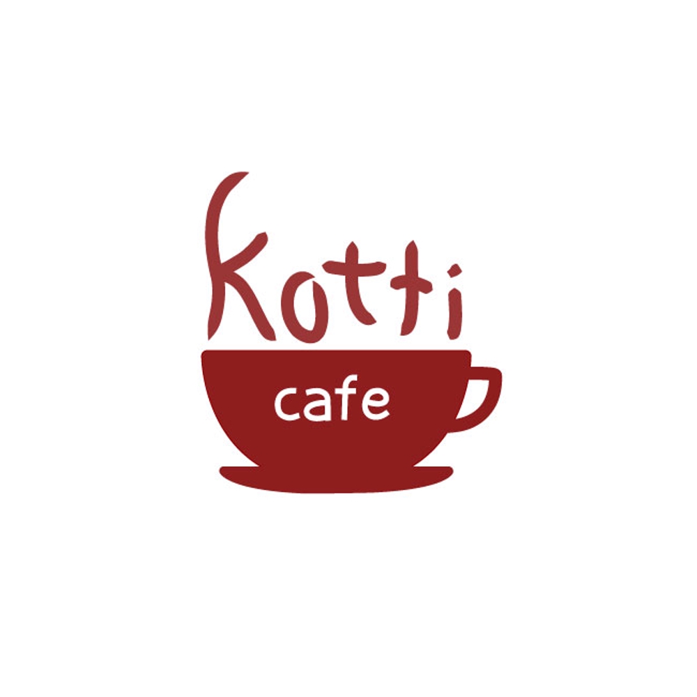 新規オープン「cafe Kotti」のロゴ
