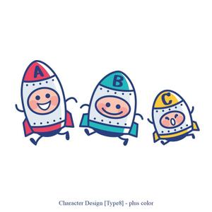 PLUS COLOR (plus_color)さんの小学生向け英語教室のキャラクターデザインへの提案