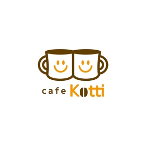 うねざきまさし (toybox0320)さんの新規オープン「cafe Kotti」のロゴへの提案