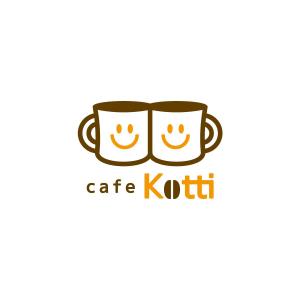 うねざきまさし (toybox0320)さんの新規オープン「cafe Kotti」のロゴへの提案