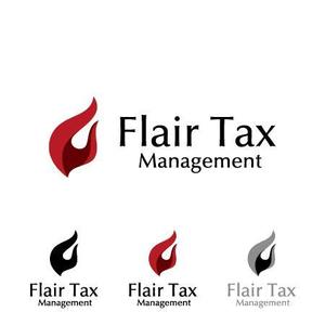 カタチデザイン (katachidesign)さんの会計事務所 「Flair　Tax　Management」のロゴへの提案