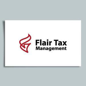 カタチデザイン (katachidesign)さんの会計事務所 「Flair　Tax　Management」のロゴへの提案